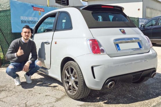 auto ospiti del parcheggio per l'aeroporto di Venezia MarcoPolo